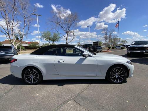 White Metallic 2025 BMW 430 i xDrive