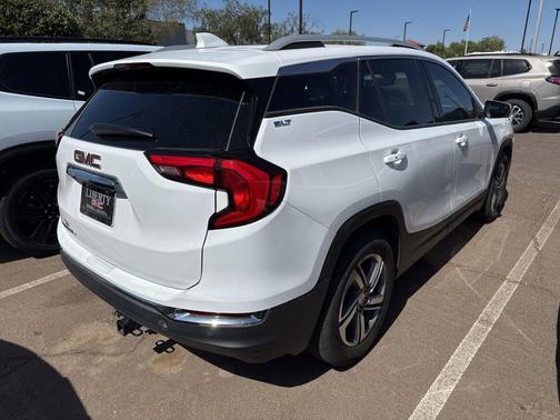 Summit White 2021 GMC Terrain SLT