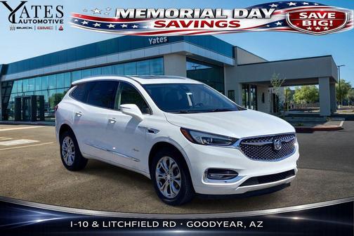 White Frost Tricoat 2020 Buick Enclave AWD Avenir