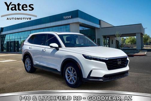 Platinum White Pearl 2025 Honda CR-V EX-L 2WD