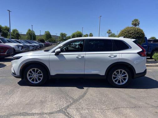 Platinum White Pearl 2025 Honda CR-V EX-L 2WD