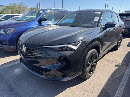 Black 2025 Acura ADX A-Spec with Advance