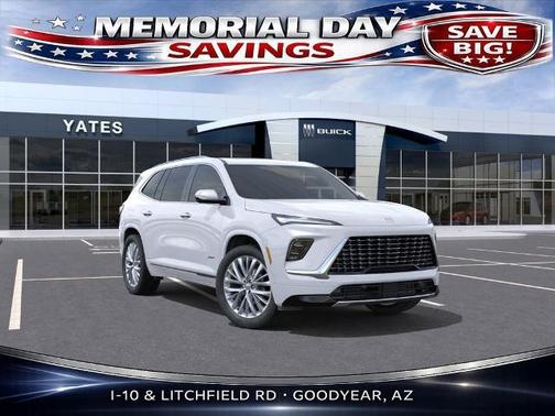 Iridescent White Tricoat 2026 Buick Enclave Avenir FWD