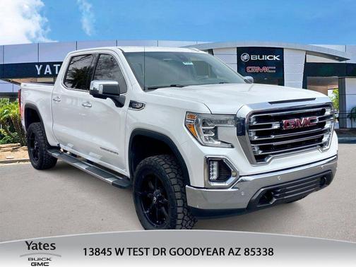 White Frost Tricoat 2020 GMC Sierra 1500 SLT