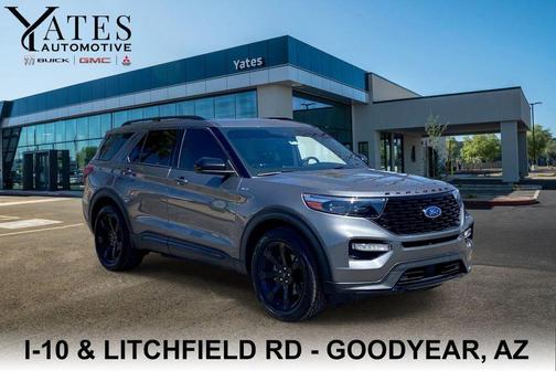 Carbonized Gray Metallic 2022 Ford Explorer ST-Line