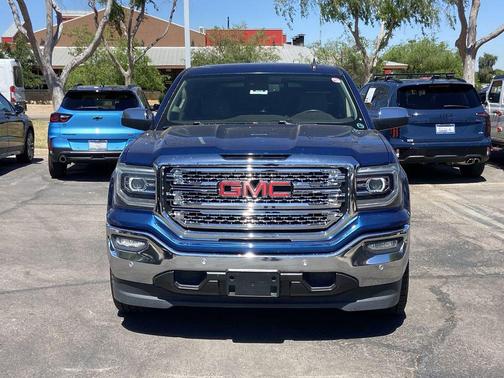 Stone Blue Metallic 2018 GMC Sierra 1500 SLT