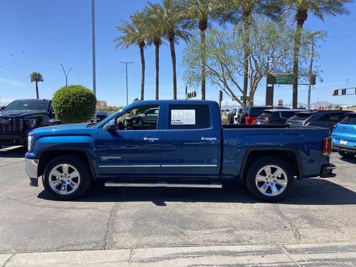 Stone Blue Metallic 2018 GMC Sierra 1500 SLT