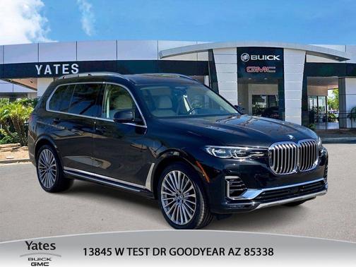 Black Sapphire Metallic 2020 BMW X7 xDrive40i
