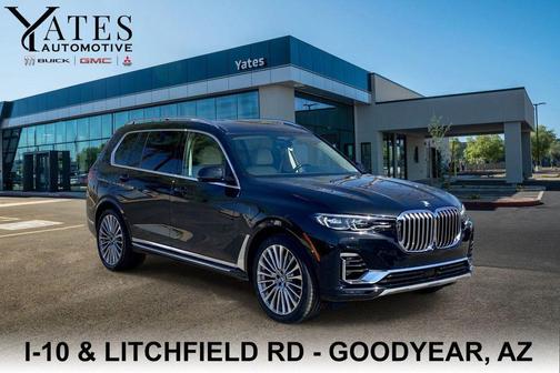 Black Sapphire Metallic 2020 BMW X7 xDrive40i