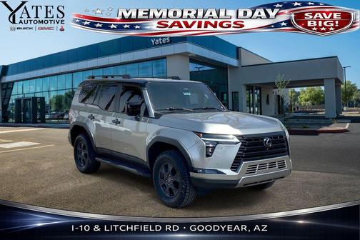 Silver / Black 2024 Lexus GX 550 Overtrail