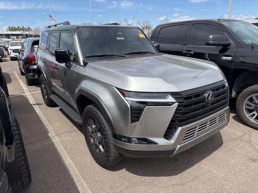 Silver / Black 2024 Lexus GX 550 Overtrail