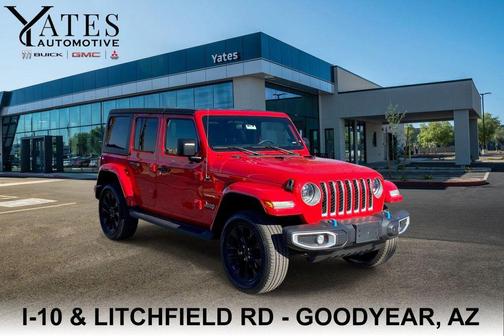 Firecracker Red Clearcoat 2023 Jeep Wrangler 4xe Sahara