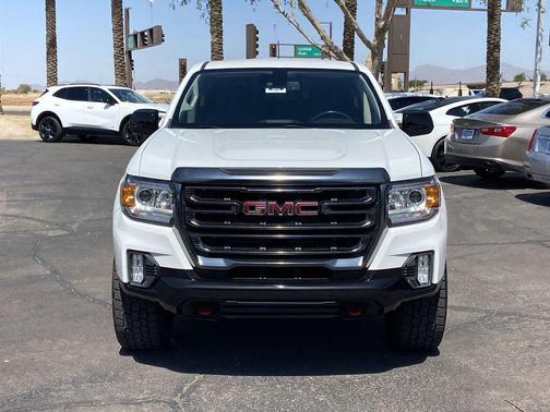 Summit White 2022 GMC Canyon AT4