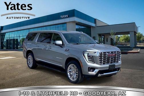 Sterling Metallic 2025 GMC Yukon XL Denali