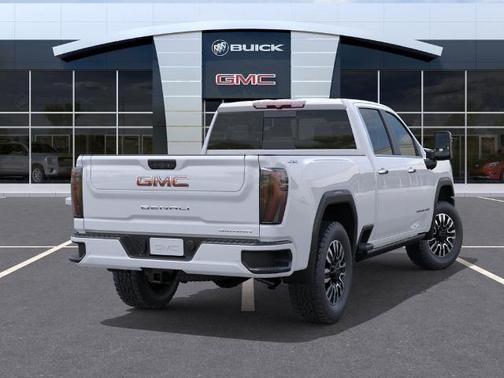 Glacier White Tricoat 2026 GMC Sierra 2500 Denali Ultimate