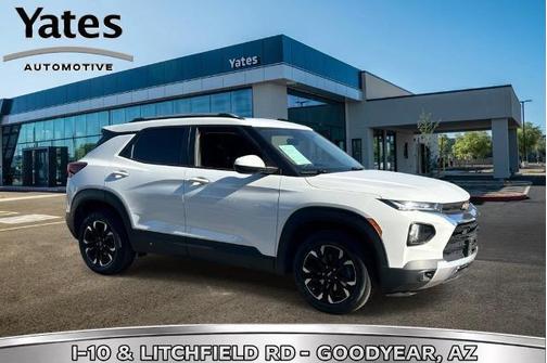Summit White 2022 Chevrolet Trailblazer LT