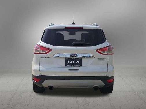 White Platinum Tri-Coat 2014 Ford Escape Titanium