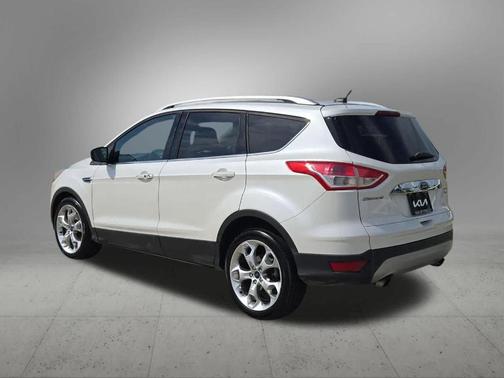 White Platinum Tri-Coat 2014 Ford Escape Titanium