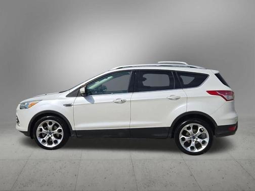White Platinum Tri-Coat 2014 Ford Escape Titanium