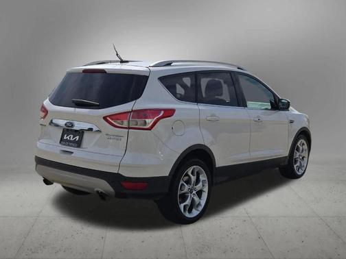 White Platinum Tri-Coat 2014 Ford Escape Titanium