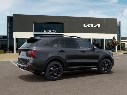 Gray 2026 Kia Sorento Hybrid X-LINE SX PRESTIGE
