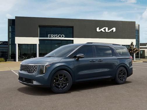 Blue 2026 Kia Carnival Hybrid SX Prestige