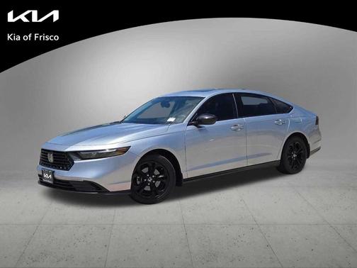 Solar Silver Metallic 2025 Honda Accord SE