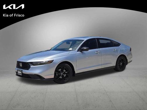 Solar Silver Metallic 2025 Honda Accord SE