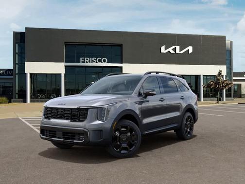 Steel Gray 2026 Kia Sorento Plug-In Hybrid X-LINE SX PRESTIGE