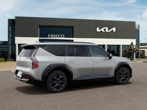 Ivory Silver 2026 Kia EV9 Land