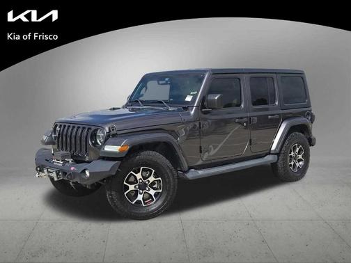 Granite Crystal Clearcoat Metallic 2018 Jeep Wrangler Unlimited Sahara