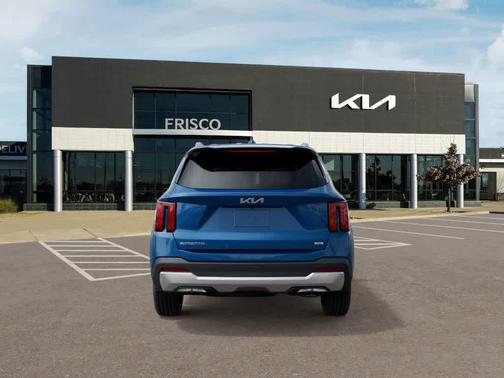 Mineral Blue 2026 Kia Sorento Hybrid EX