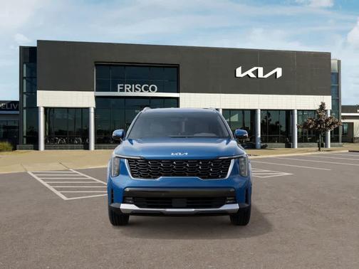 Mineral Blue 2026 Kia Sorento Hybrid EX