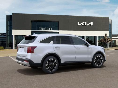 White 2026 Kia Sorento EX