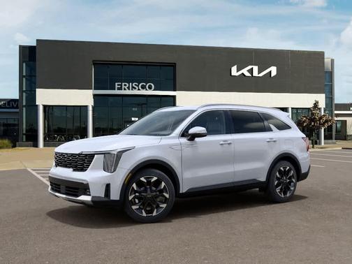 White 2026 Kia Sorento EX