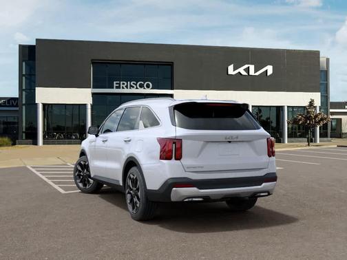 White 2026 Kia Sorento EX