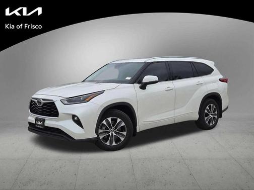 Blizzard Pearl 2021 Toyota Highlander XLE