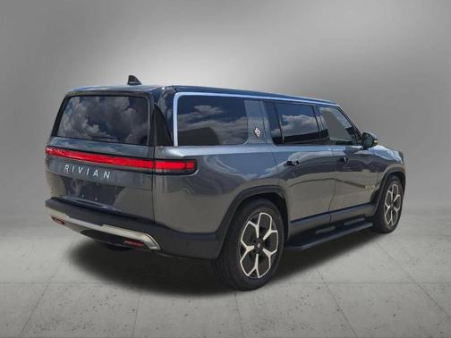 Gray 2023 Rivian R1S Adventure Quad Motor Large Pack
