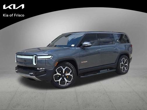 Gray 2023 Rivian R1S Adventure Quad Motor Large Pack