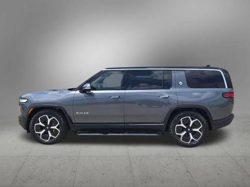 Gray 2023 Rivian R1S Adventure Quad Motor Large Pack