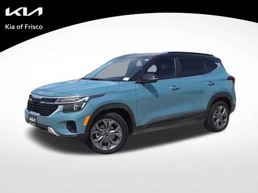 Blue / Black 2024 Kia Seltos S