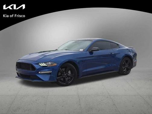 Atlas Blue Metallic 2022 Ford Mustang GT