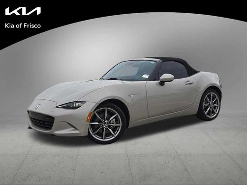 Platinum Quartz Metallic 2023 Mazda MX-5 Miata Grand Touring
