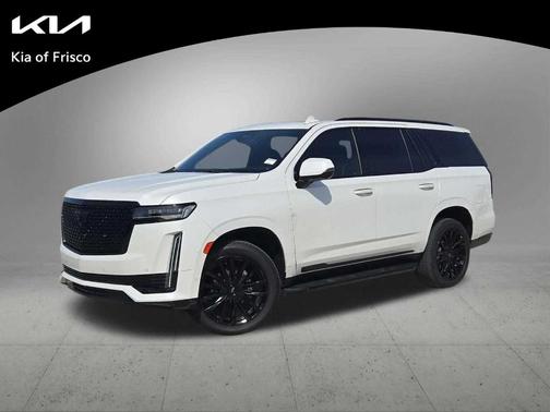 Crystal White Tri-Coat 2021 Cadillac Escalade Premium Luxury