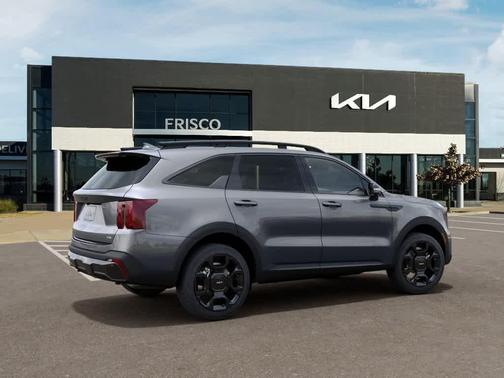 Gray 2026 Kia Sorento Hybrid X-LINE SX PRESTIGE