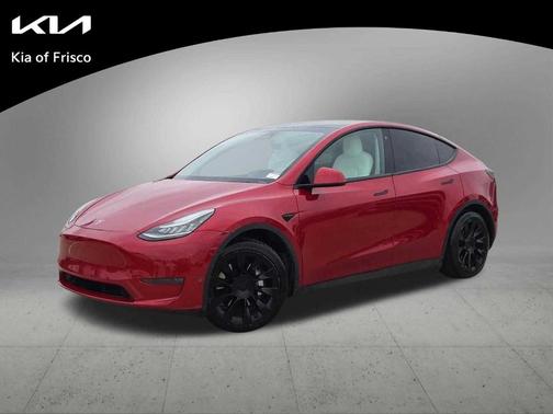 Red Multi 2020 Tesla Model Y Long Range