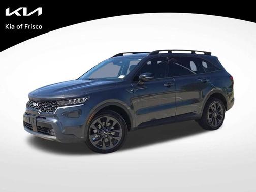 Gray 2023 Kia Sorento X-Line EX