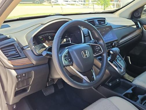 Platinum White Pearl 2022 Honda CR-V EX