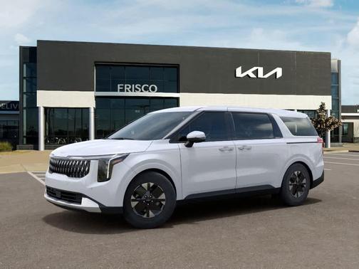 Snow White Pearl 2026 Kia Carnival Hybrid LXS
