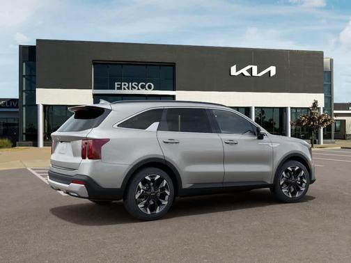 Ivory Silver 2026 Kia Sorento SX